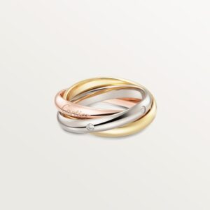Three Full Diamond Couple Rings