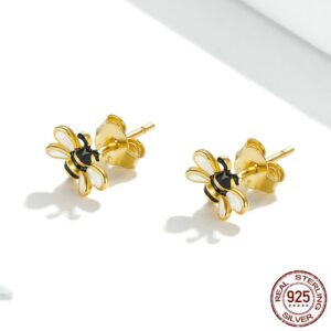 Niche Design Insect S925 Silver Earrings SCE1182