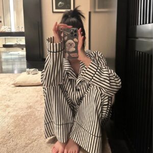 Women's Long Sleeve Pants Comfortable Casual Set