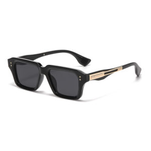 Square-rimmed Glasses European And American Beige Chic Watch The Trend